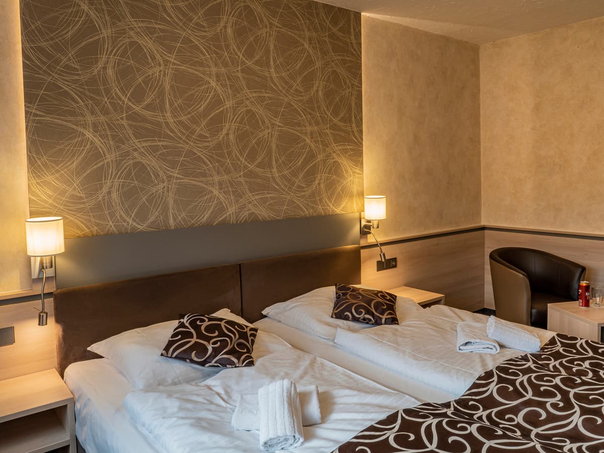 Cozy double room with modern design