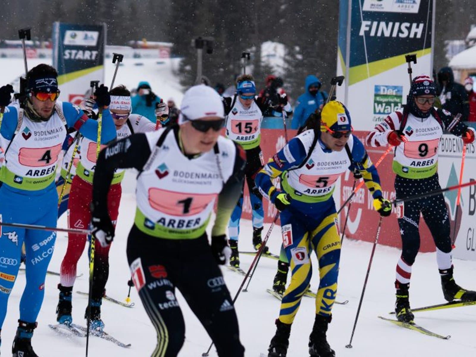 Wunderschöne Biathlonanlage auf dem Großen Arber / Biathlon Arber/